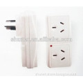 2 Outlet Universial Power Cord Socket With Indicator Light